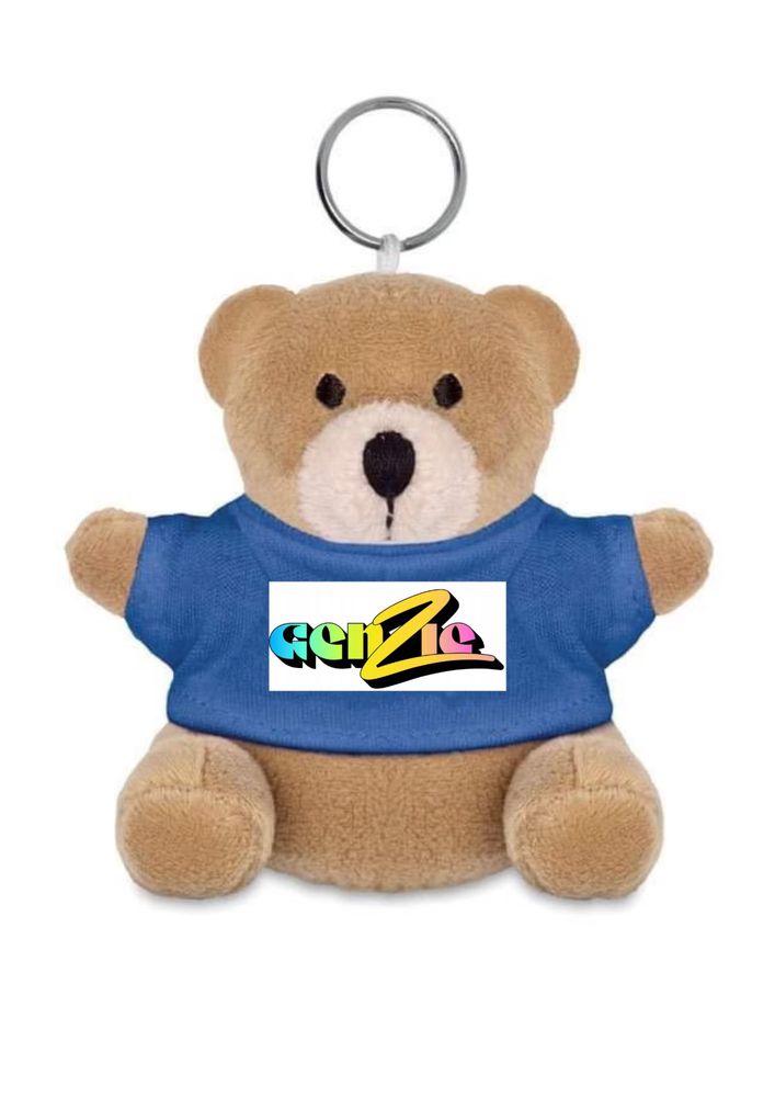 brelok miś teddy bear genzie logo