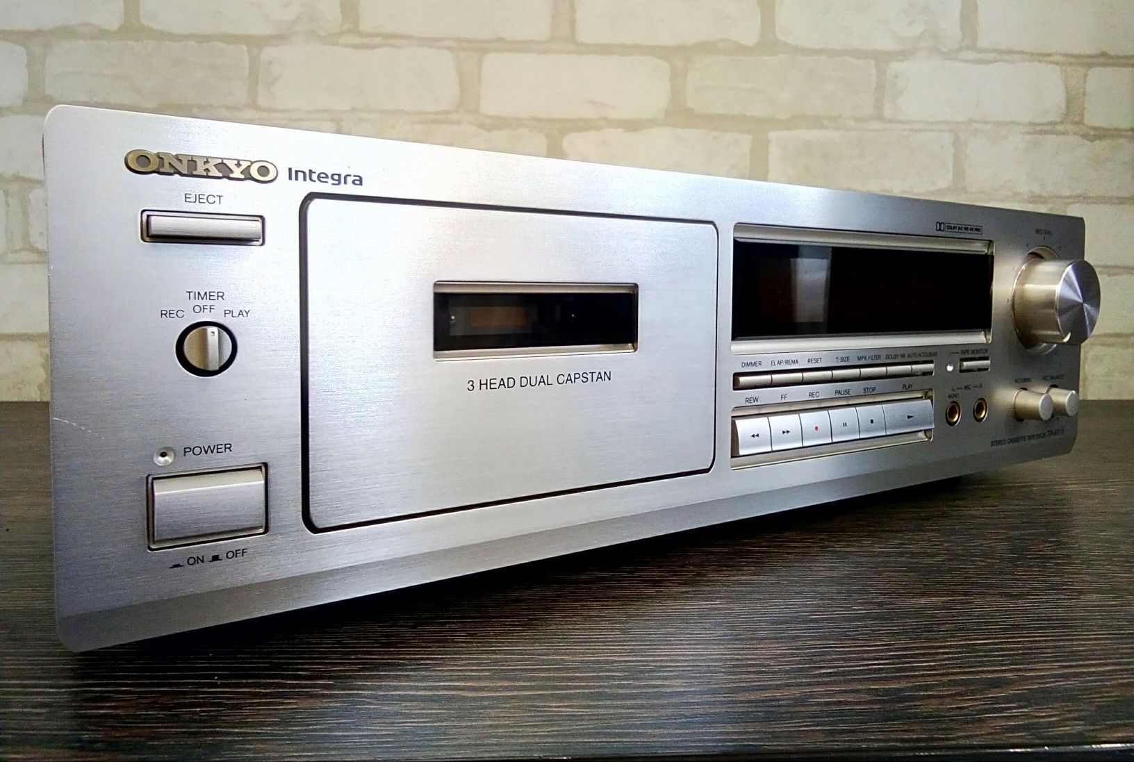 Onkyo Integra TA-6711 Stereo Cassette Tape Deck 1996-98