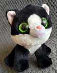 Maskotka TY Beanie Babies - Czarno-biały kot Ava