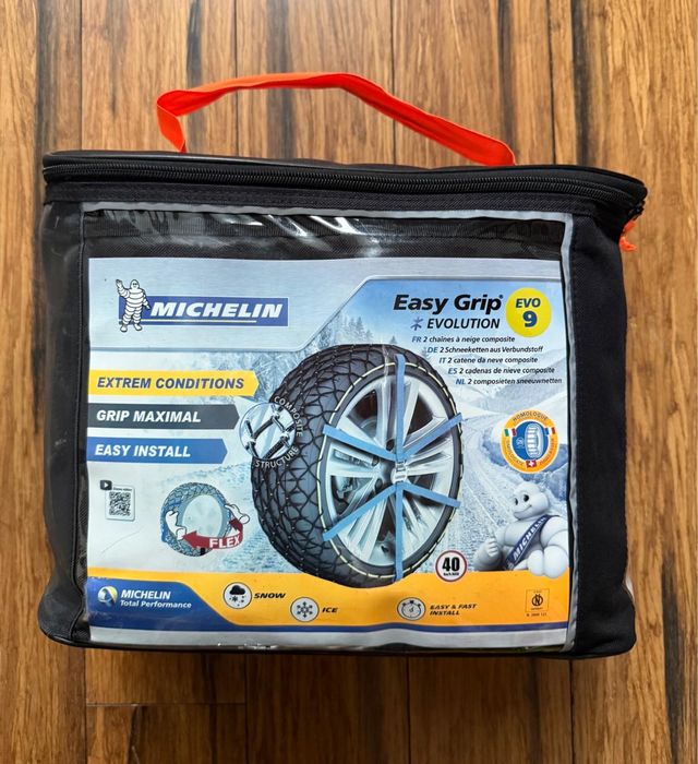 Łańcuchy EVO 9 śniegowe kompozytowe Michelin Evolution 9 do 225/17/50
