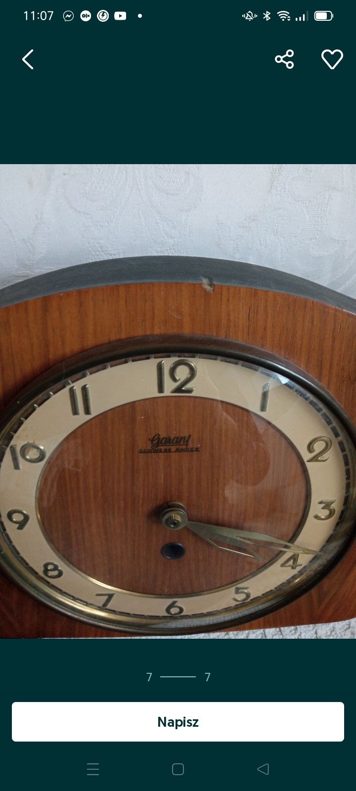 Śliczny stary zegar
