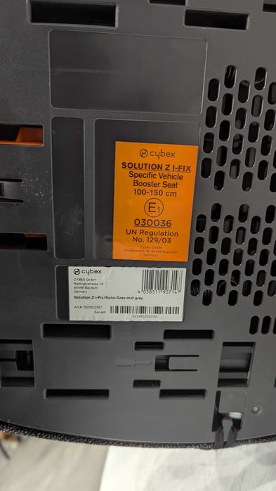 Cybex Solution Z i-Fix Soho Grey-mid grey 2/3 с 3 до 12 лет