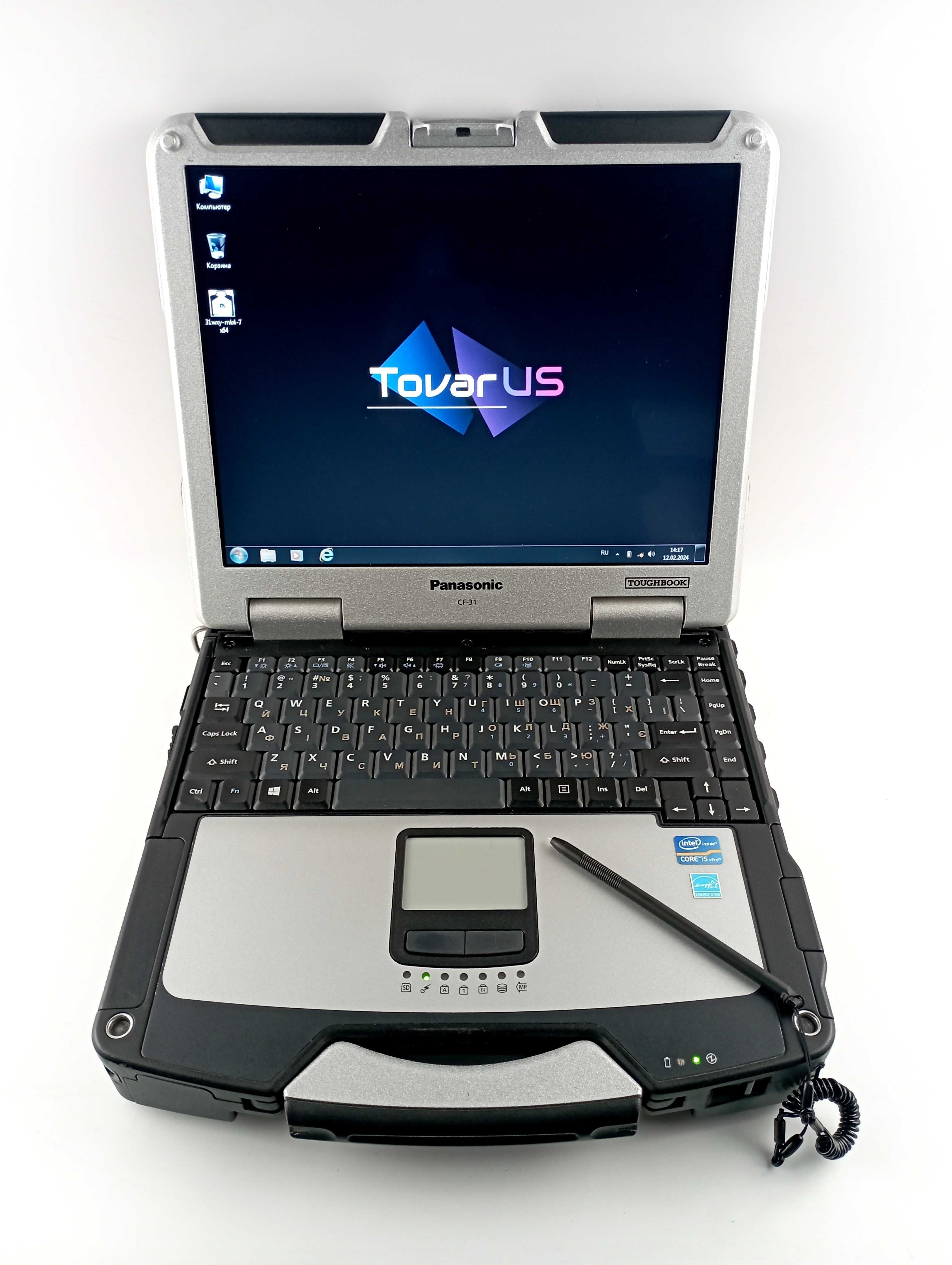 Захищений сенсорний ноутбук Panasonic Toughbook CF-31 MK4 (i5-3340M)