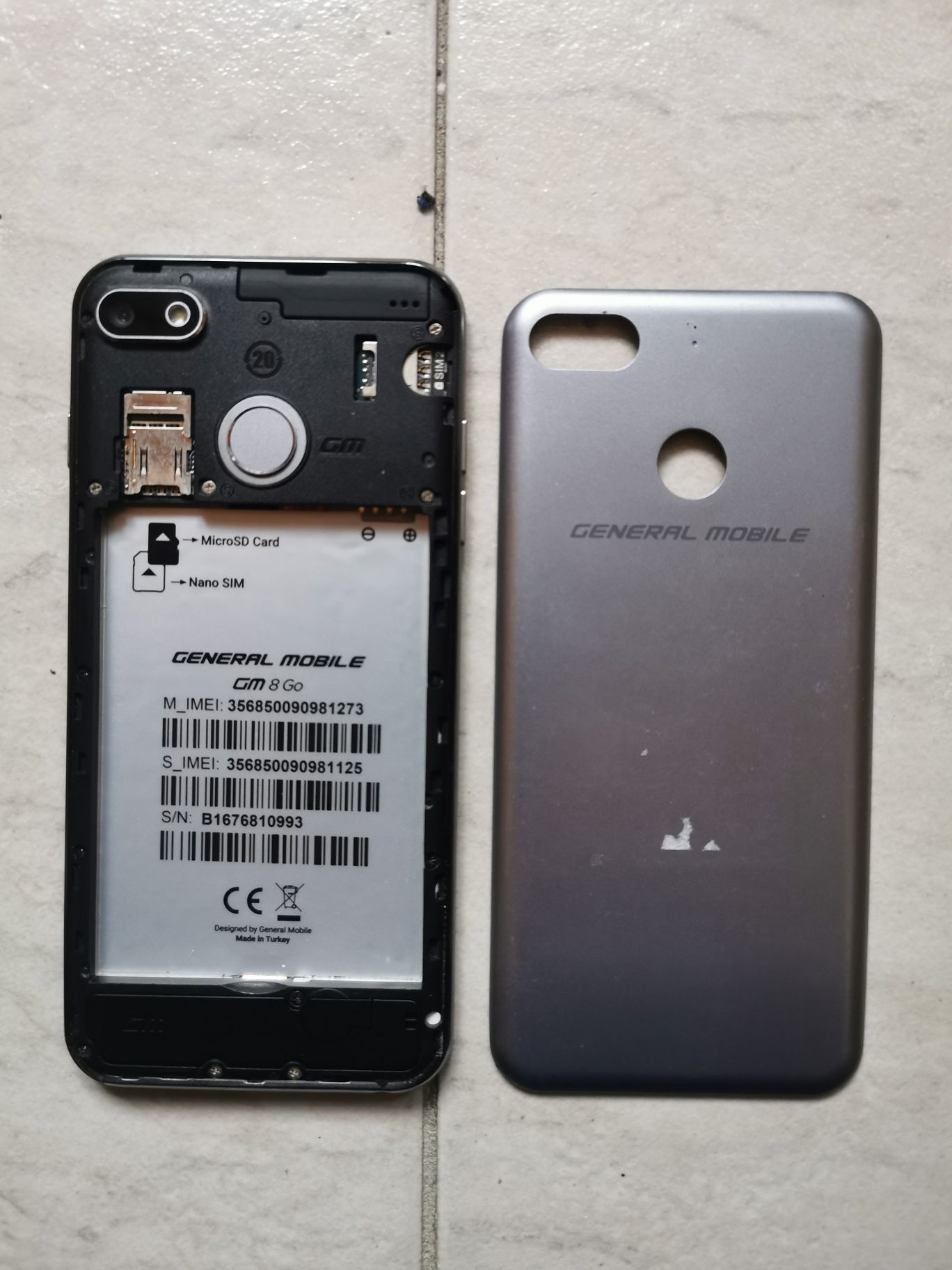 General mobile GM 8 go
