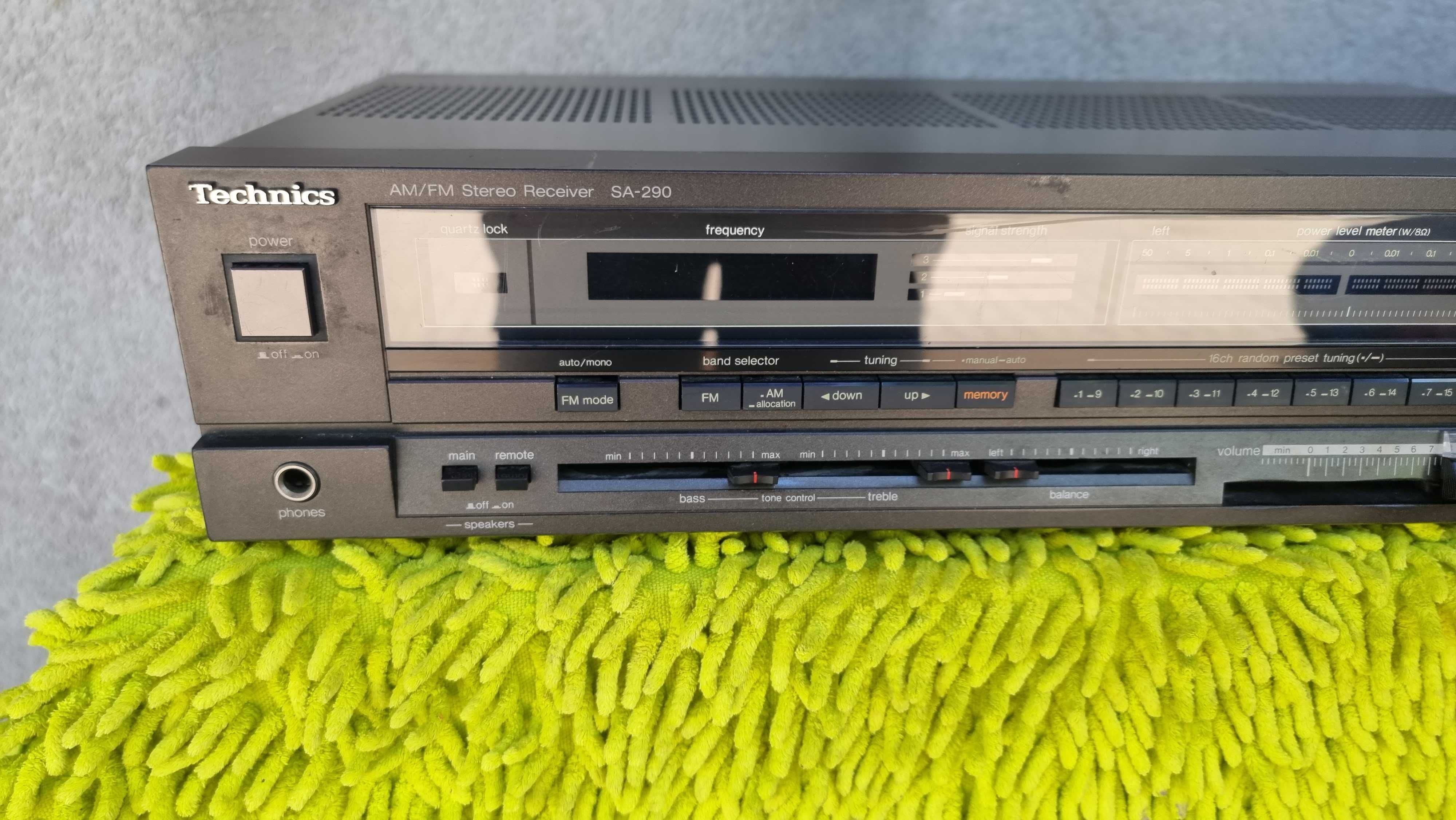 amplituner stereo technics sa-290