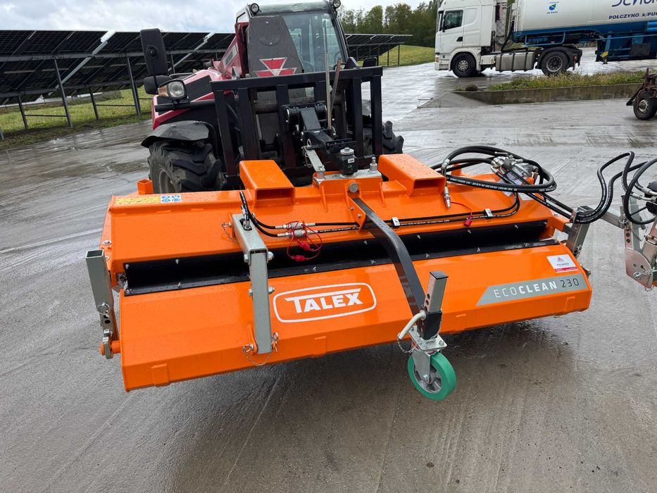 Zamiatarka do ładowarki/traktora Talex ECO CLEAN 1,2/ 1,5/ 1,8/ 2,3 m