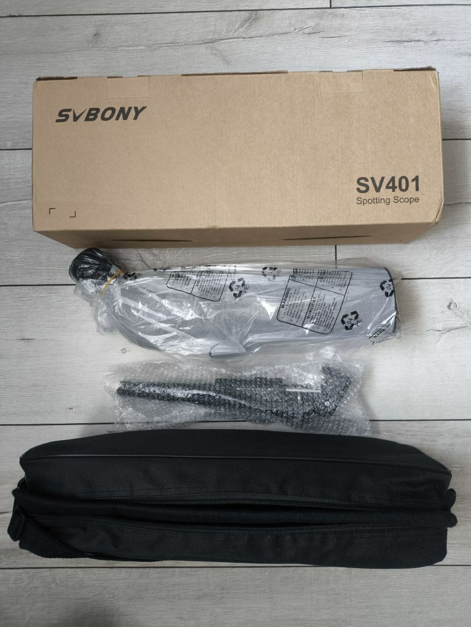 Подзорная труба Svbony SV401 20-60x80, монокуляр, телескоп
