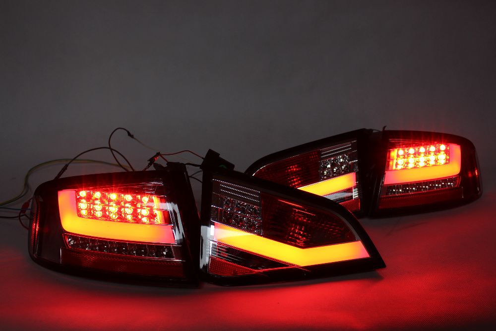Lampy światła tył tylne AUDI A4 B8 08-12 Sedan LED BAR NEON CHROM NOWE