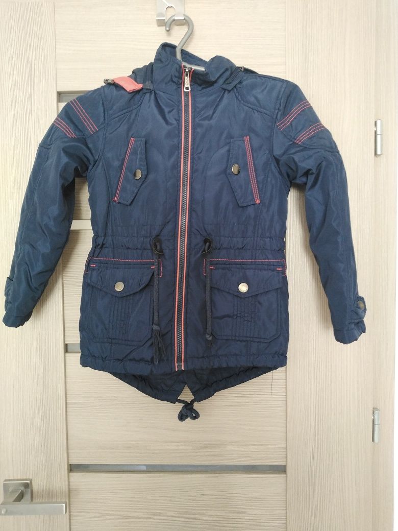 Kurtka jesienna typu parka 110 cm