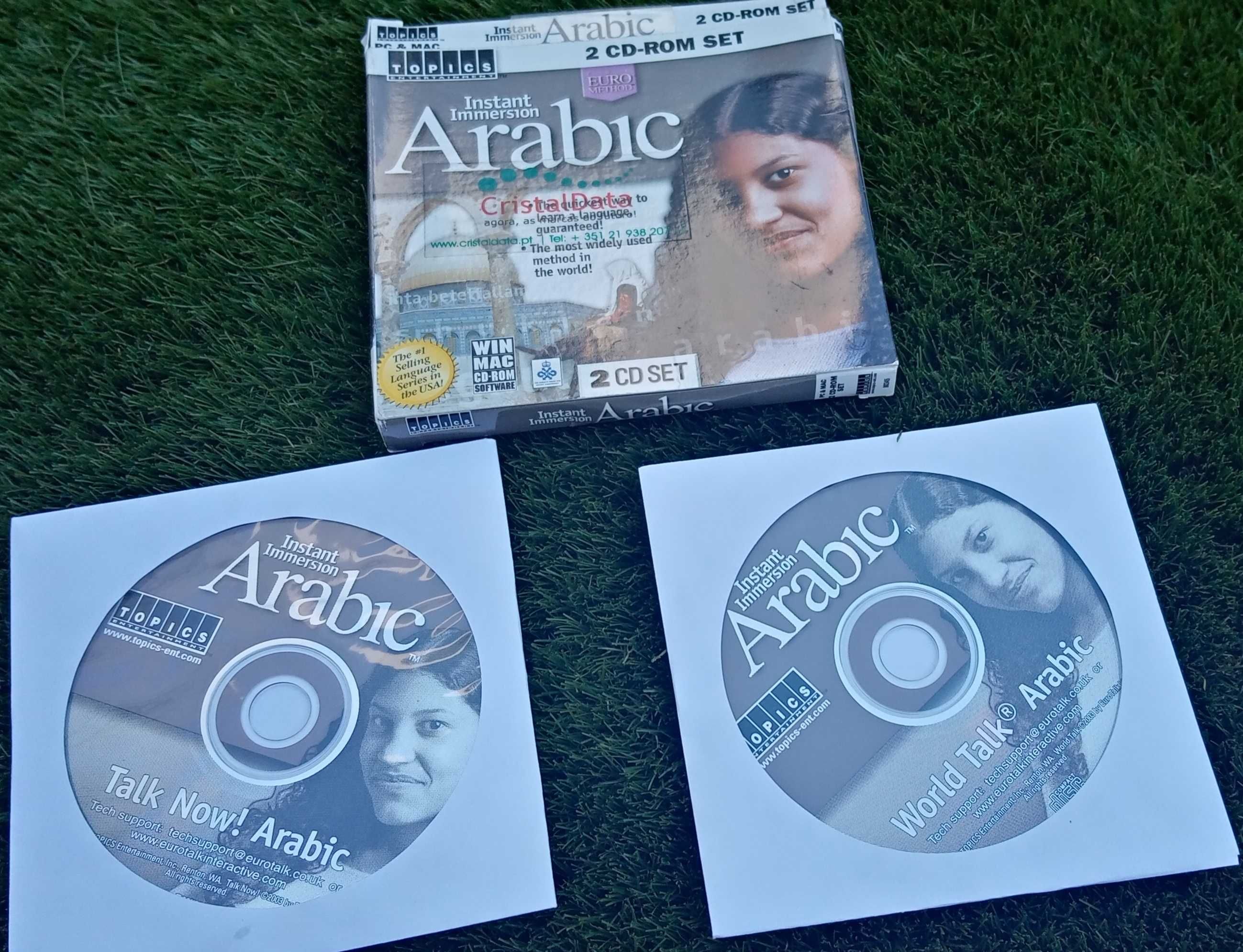 Instant Immersion Arabic, conjunto 2 CD-ROM 1999 PC & MAC