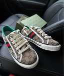 Кеды кроссовки бренд гуччи Gucci унисекс женские мужские