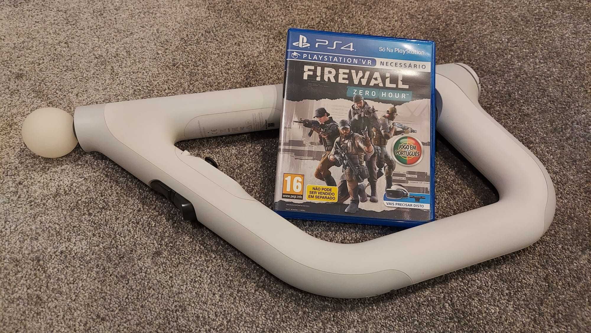 Playstation VR + Controlador Mira + jogo Firewall zero hour