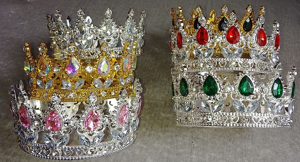 Корони, діадеми на торт 8 см