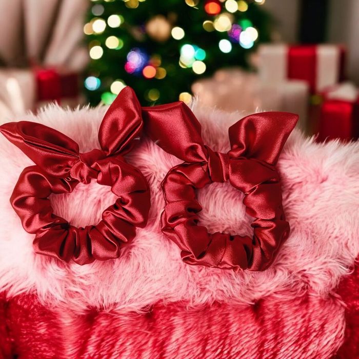 Zestaw Mini scrunchie do włosów Satyna