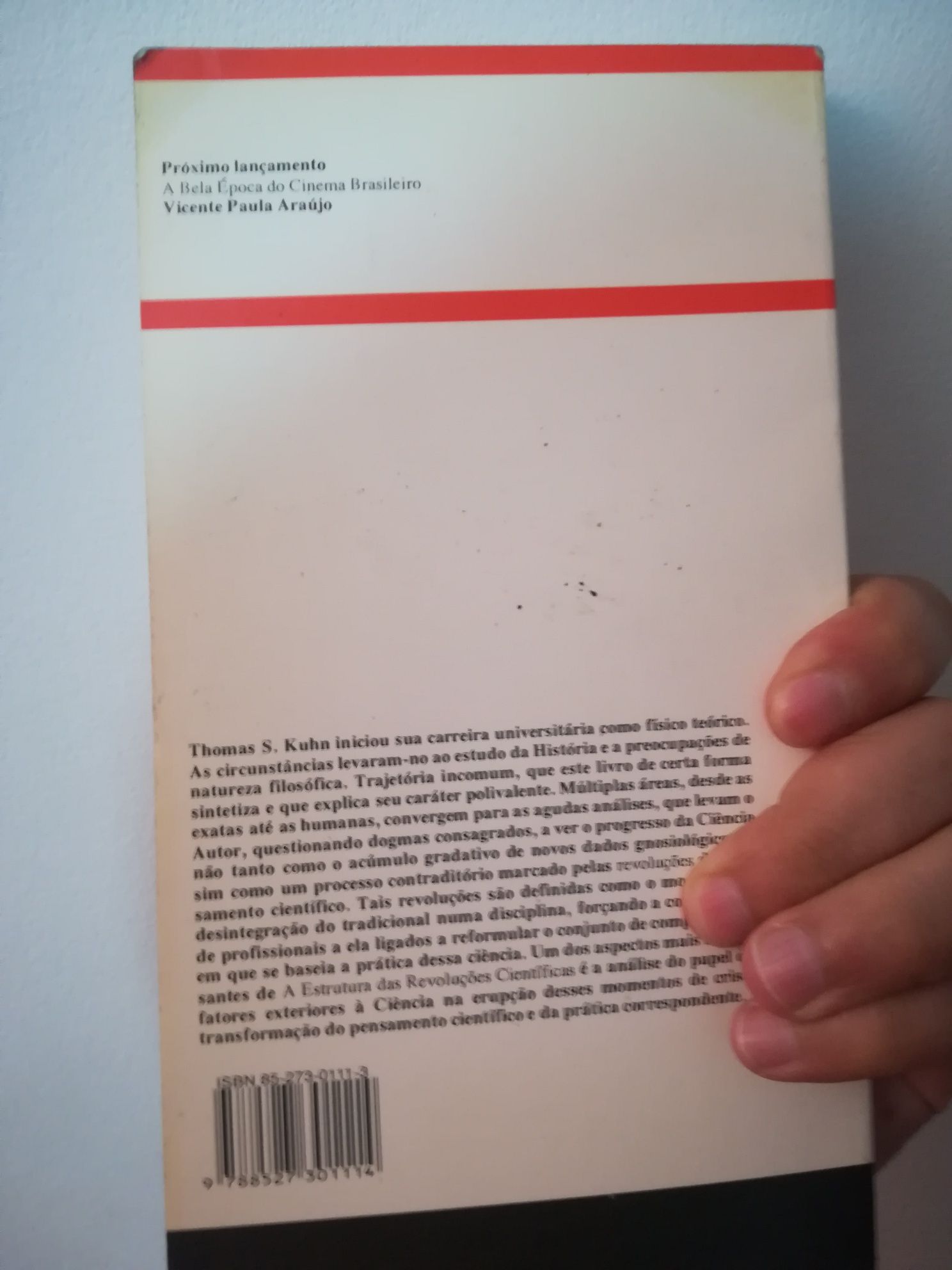 Livro A Estrutura das Revoluções Científicas Kuhn