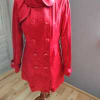 Orsay płaszczyk, trencz, czerwony, rozmiar 40