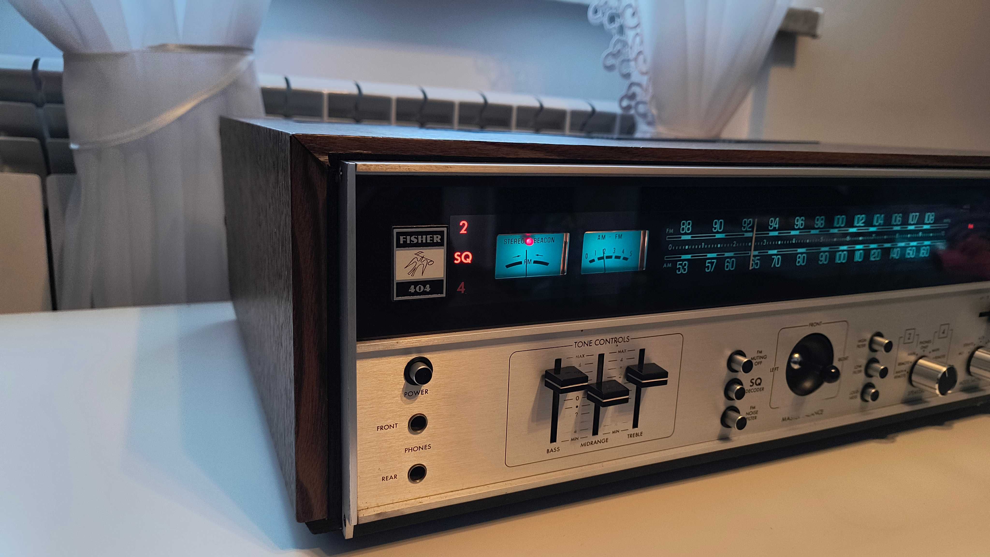 Amplituner Fisher 404 Quadro Monster