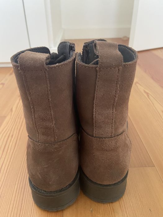 Botas castanhas de camurça - Seaside