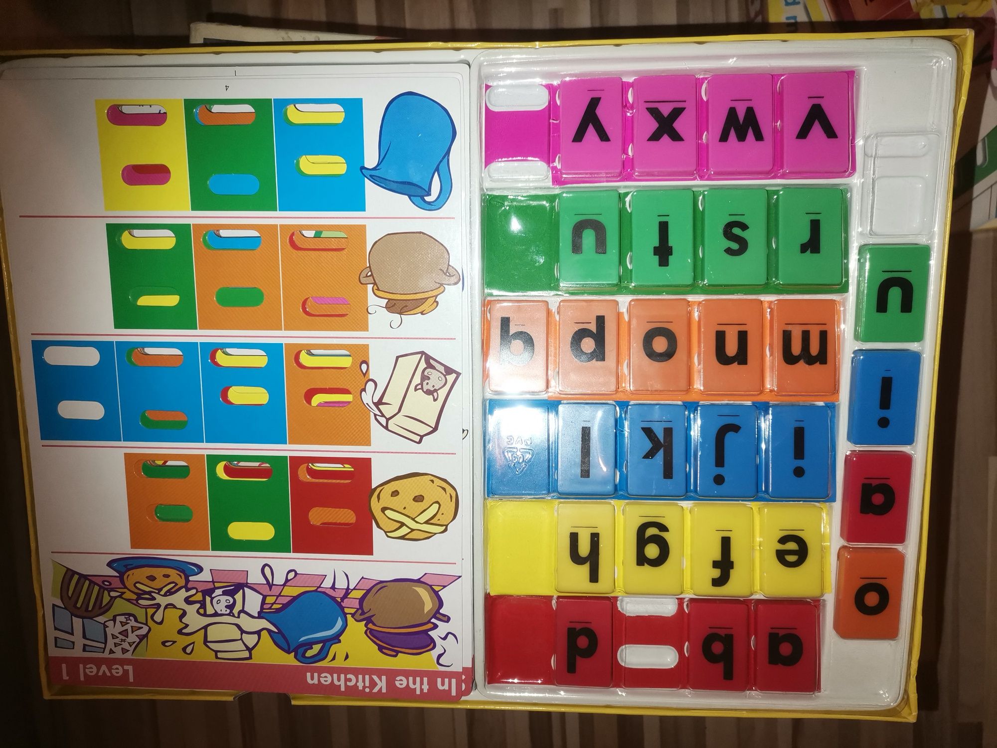 Gra dla dzieci scrabble po angielsku