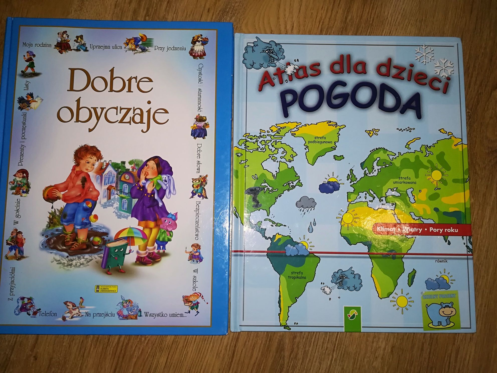 Dobre obyczaje, pogoda atlas dla dzieci