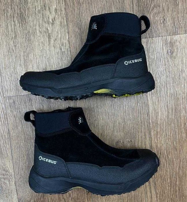 Черевики icebug metro2 w bugrip чорні жіночі зимові ботінки кросівки