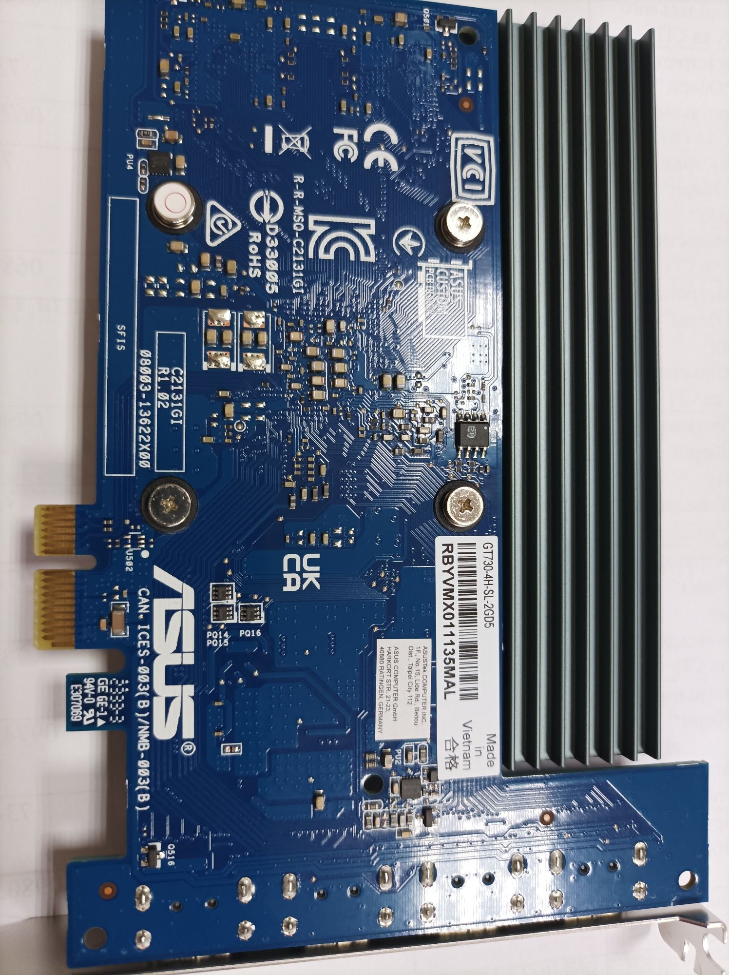 Відеокарта Asus PCI-Ex GeForce