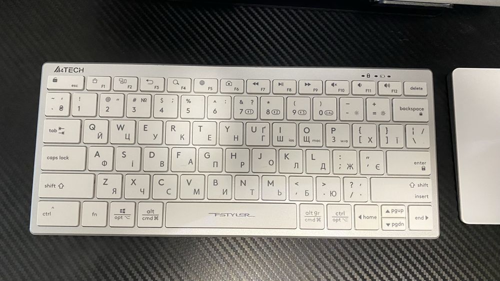 Клавіатура A4tech Fstyler FBX51C (White)