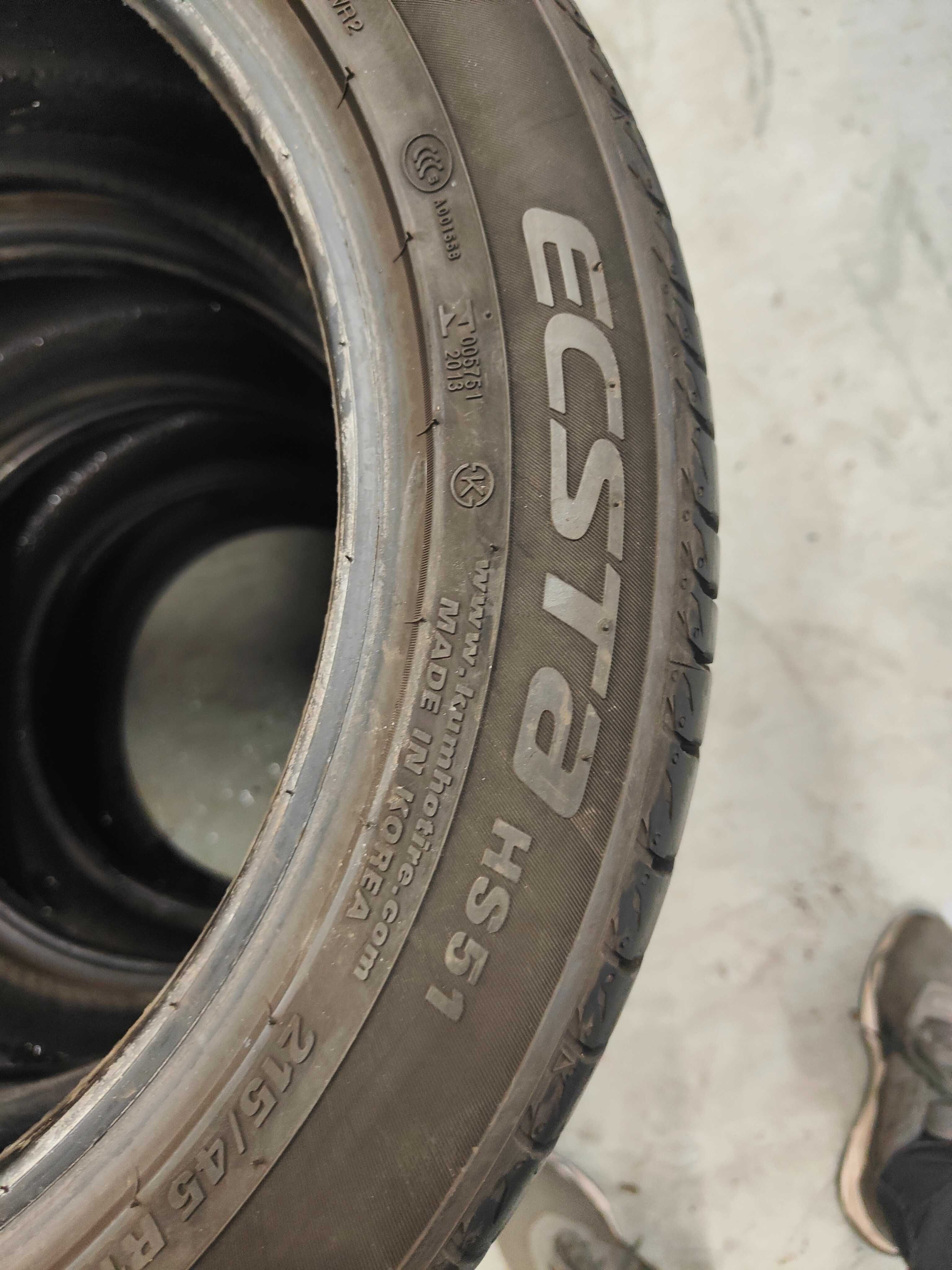 :290 Opony letnie Kumho Ecsta Hs51  215/45/16