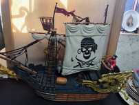 Navio Pirata Playmobil - Brinquedo