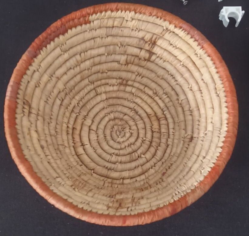 Cesta decorativa tradicional Vietnam feita á mão