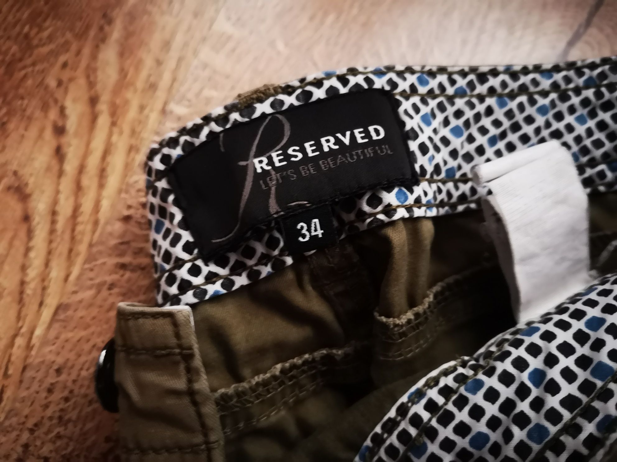 Spodnie Reserved r. 34