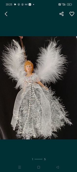 Ozdoba Anioł na choinkę