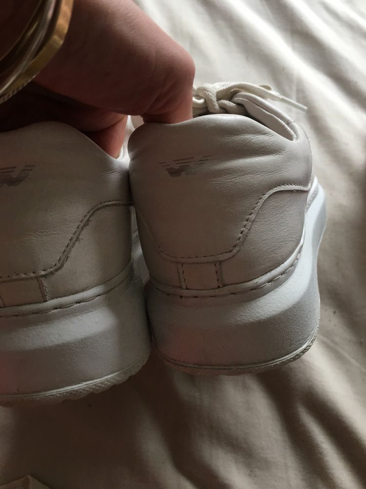 Białe buty Wojas, skórzane półbuty 36. Buty skóra