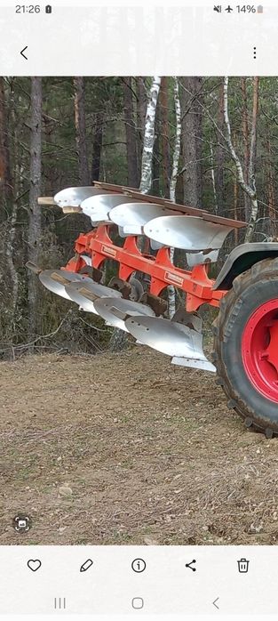 Pług obrotowy 4skibowy stan bardzo dobry.