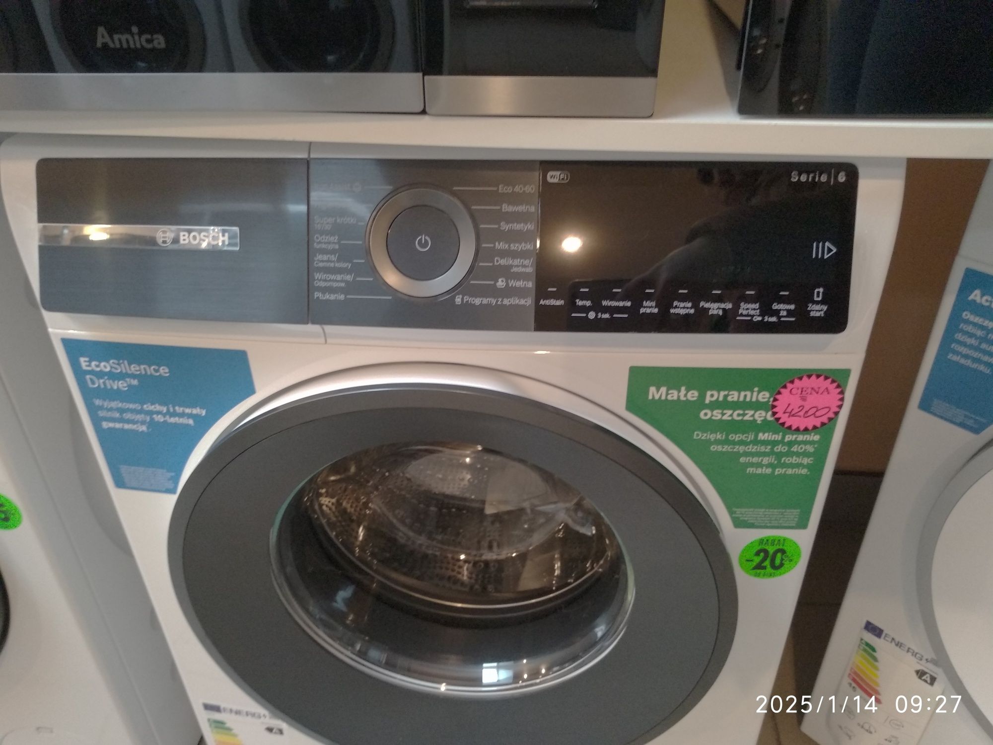 OUTLET Janki ul Wspólna 6 Pralka Bosch Serie 6 WGH24409PL