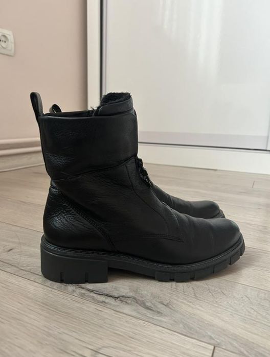 Шкіряні мегазручні  ботильйони, черевики Ara