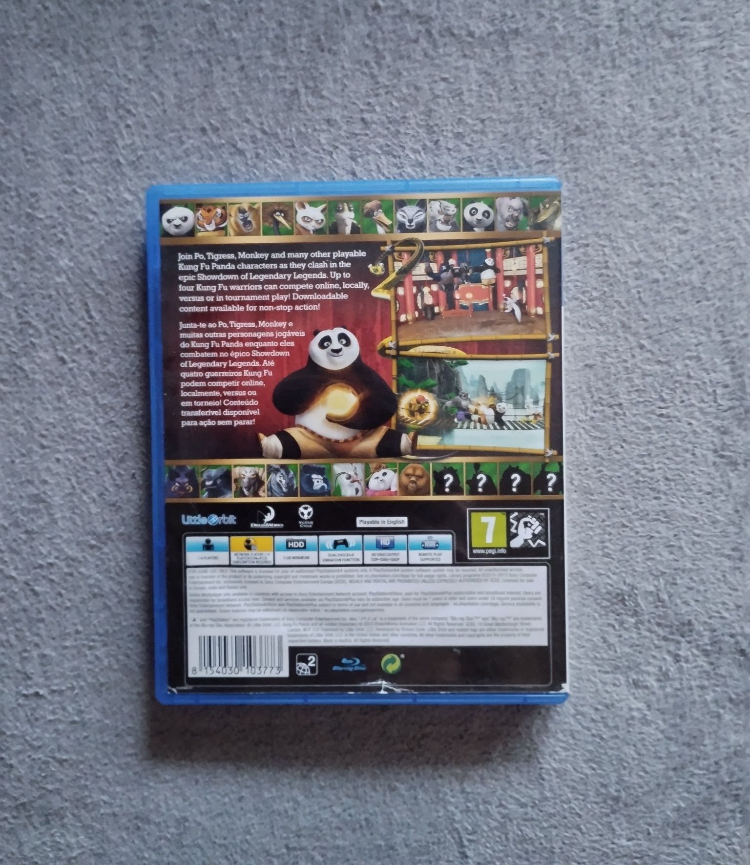 Gra Dla Dzieci Kung Fu Panda Showdown of Legendary Legends PS4