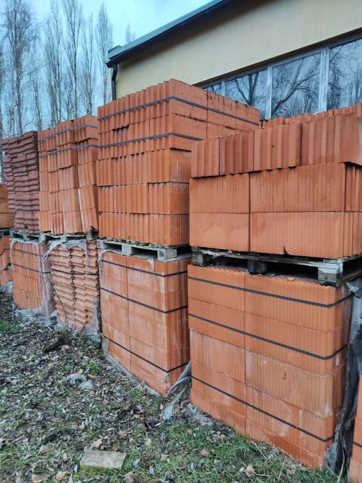 porotherm Wienerberger cegła pustak Rogoźno 350 szt połówki