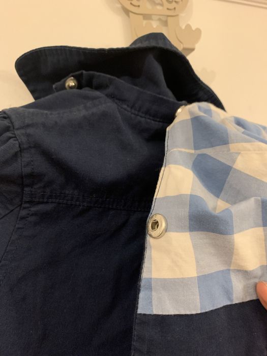 Casaco Zippy Girl azul marinho