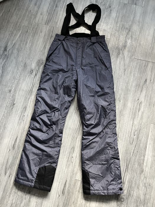 Szare spodnie narciarskie crane 158/164