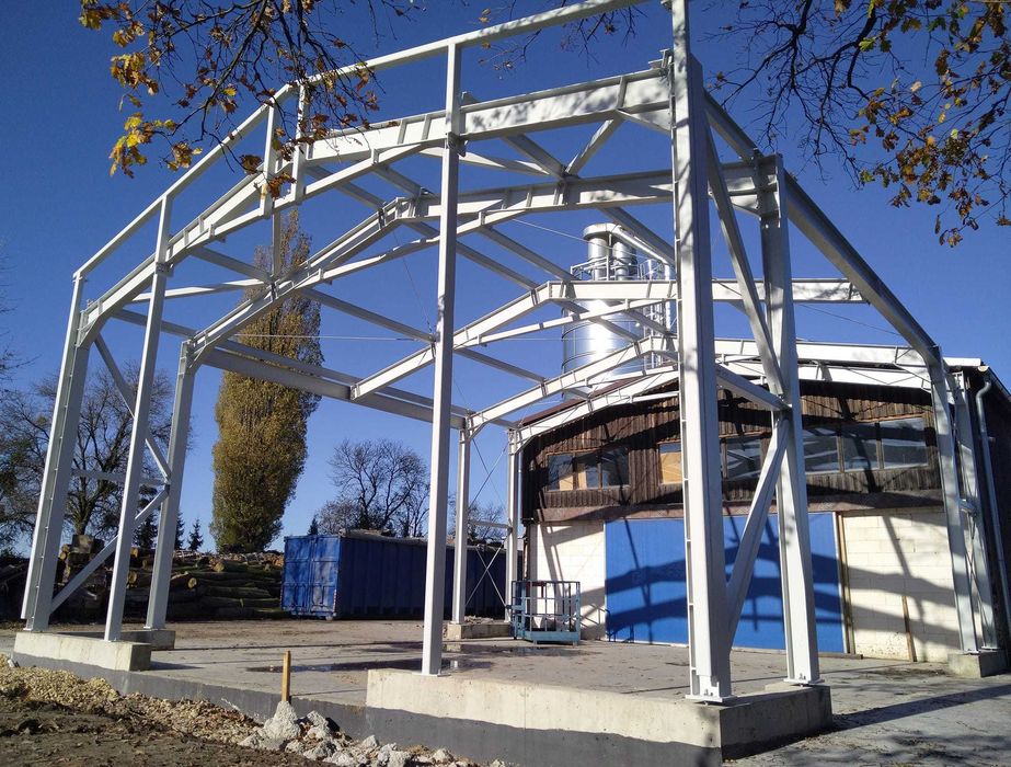 Konstrukcja stalowa Hala stalowa Hala Magazynowa Magazyn Ocynk