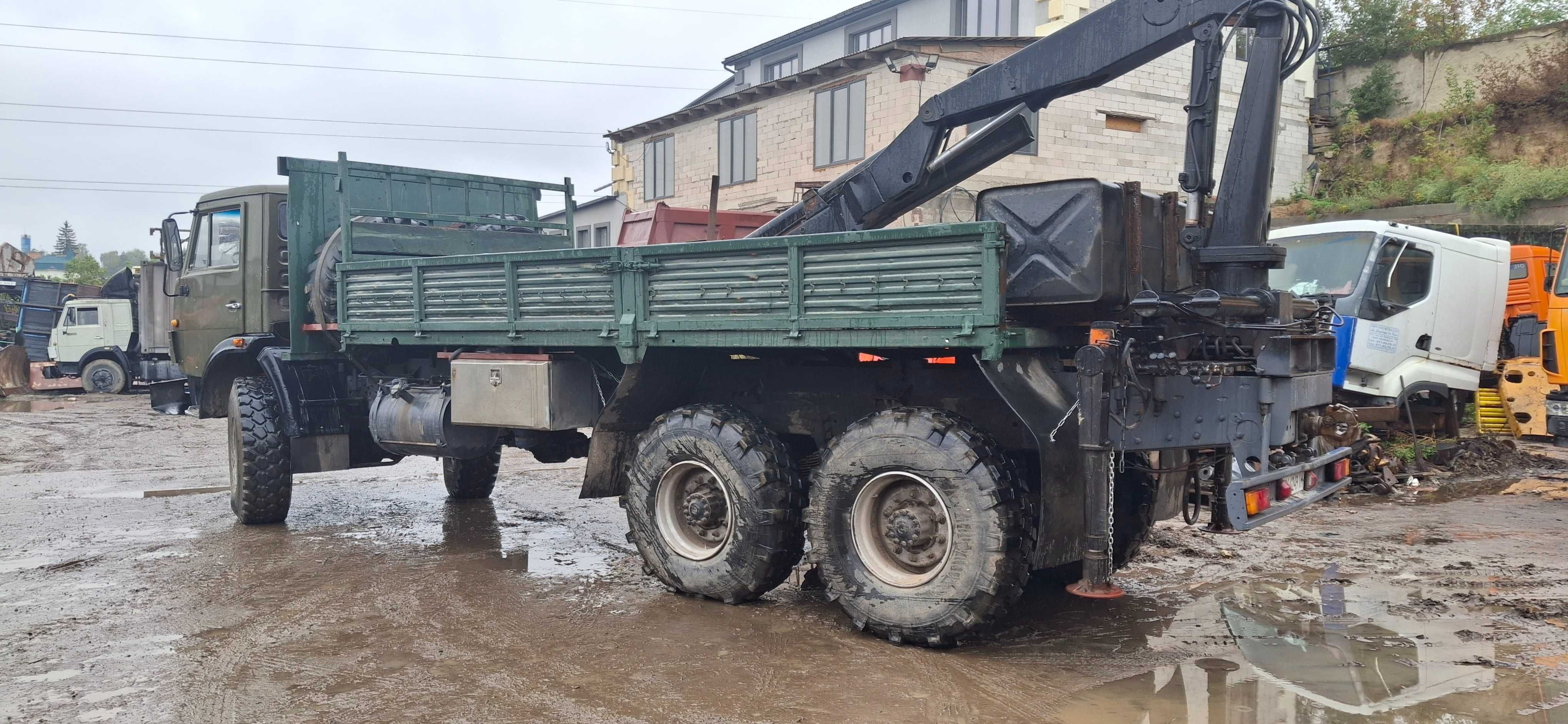 Маніпулятор евакуатор кран самоскид повноприводний