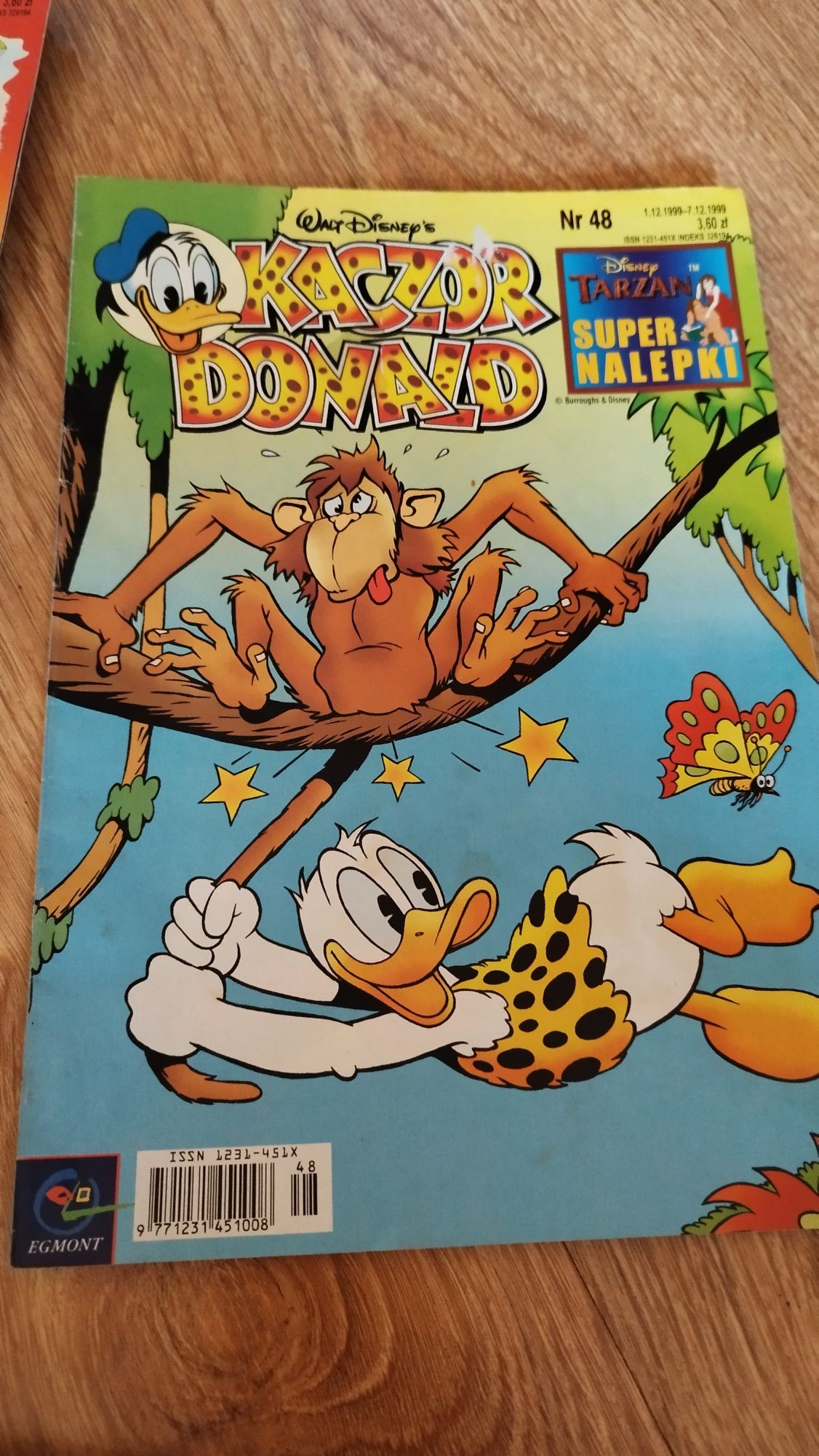 Komiksy Walt Disney Kaczor Donald 1997 rok