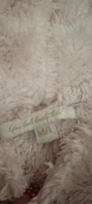 Szlafrok miś miękki futerko uszka