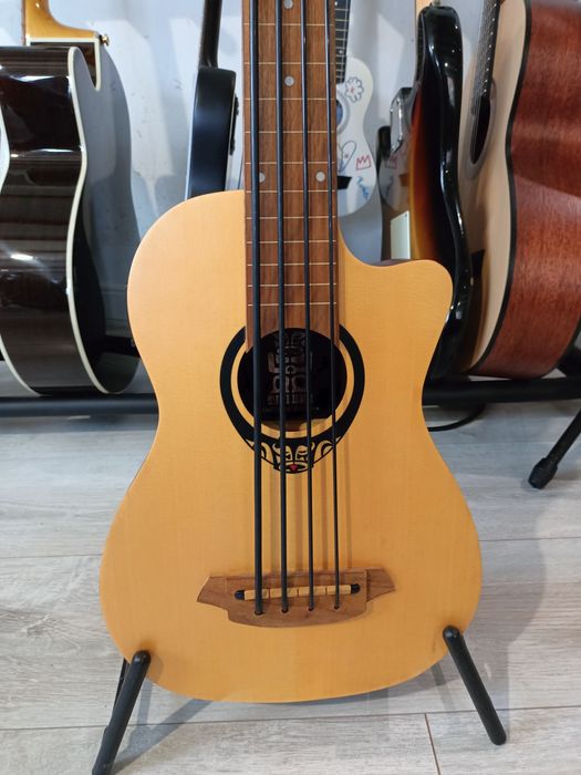 Ukulele basowe elektroakustyczne LAG TKB150CE - Nowe/Okazja/Wyprzedaż