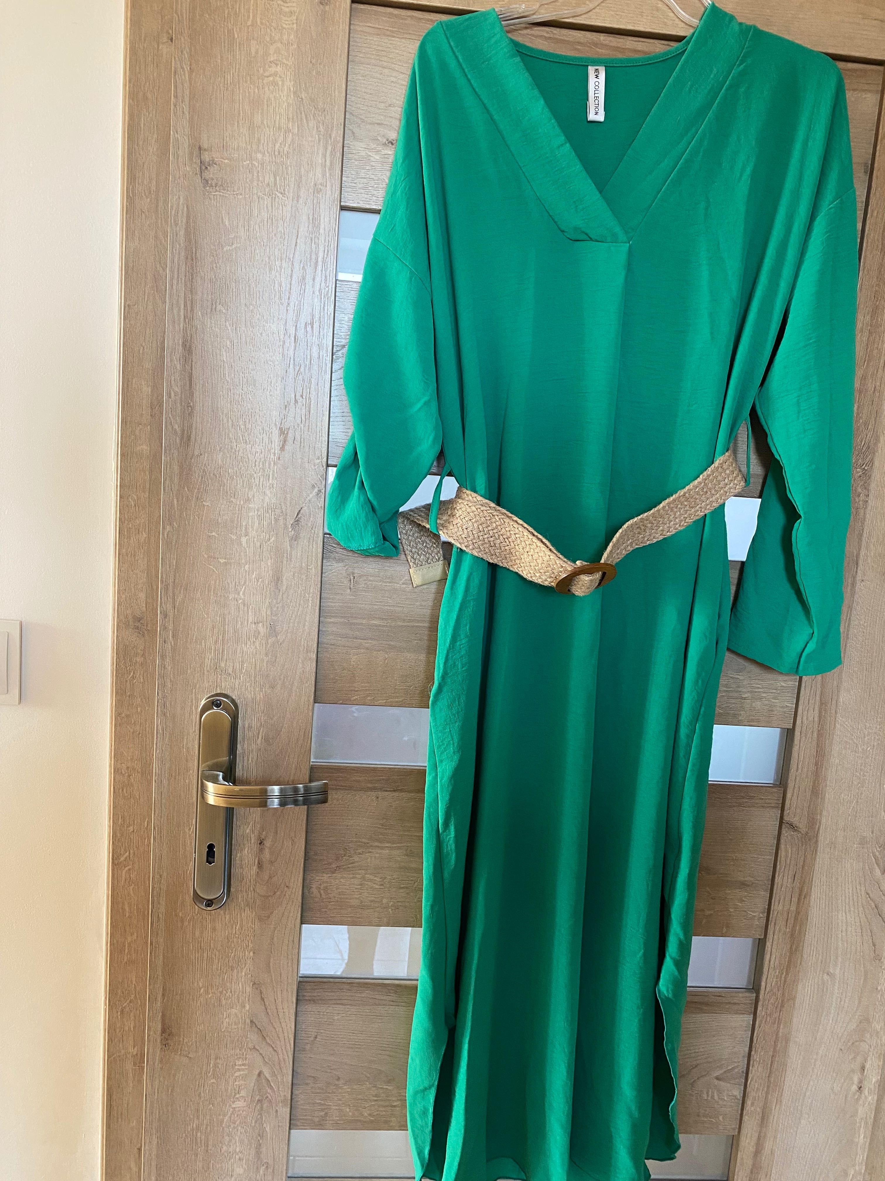 Sukienka XL piękny kolor zielony