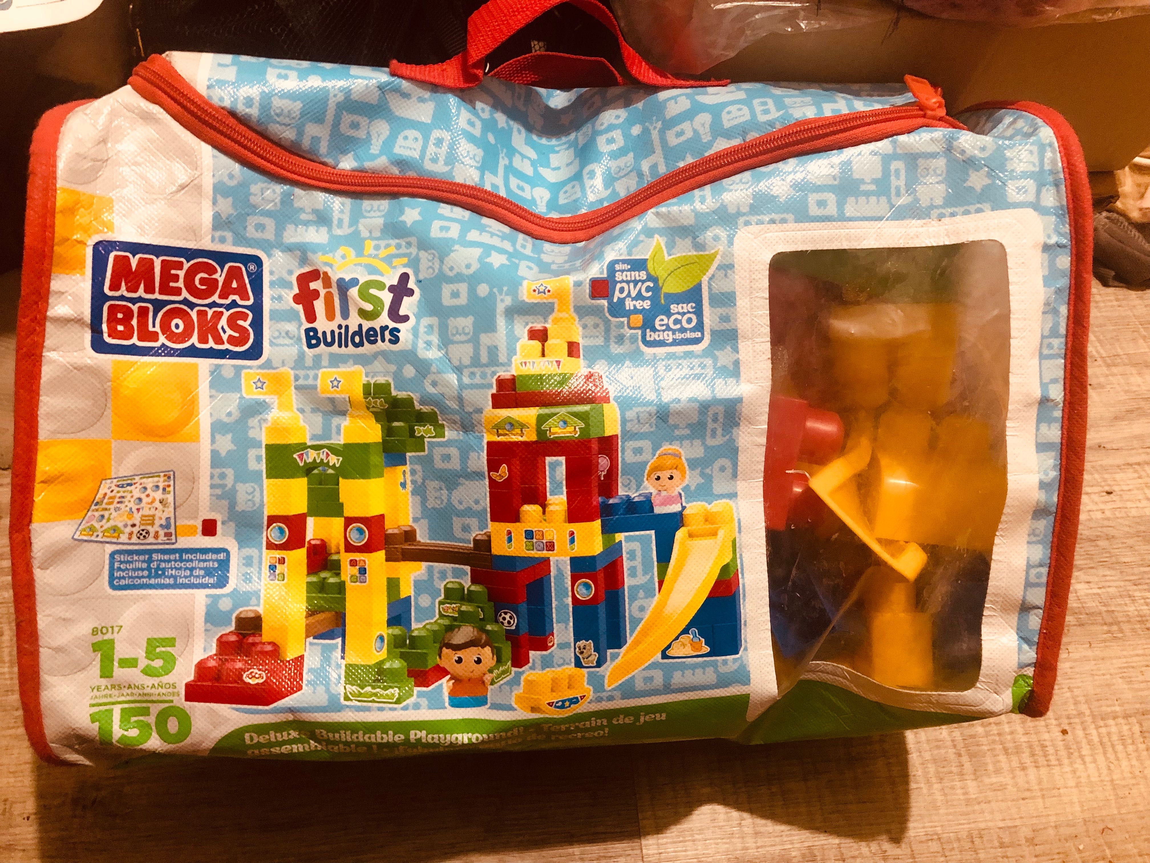 Конструктор Mega Bloks Мега блокс 150 деталей