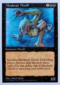 Magic the Gathering  - Mindstab Thrull - 5th Edition