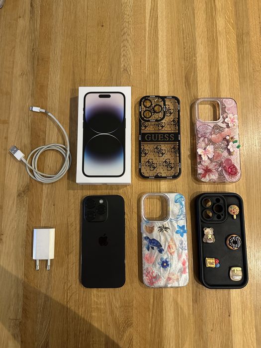 iPhone 14 Pro 128GB Space Black super stan !