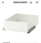 Szuflada Ikea Pax komplement 102.463.08